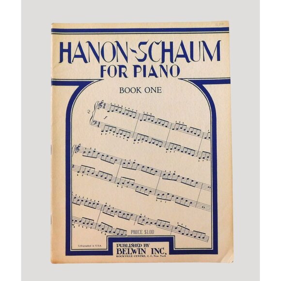 Hanon Schaum For Piano Book One By John W. Schaum 1946 - Picture 1 of 6